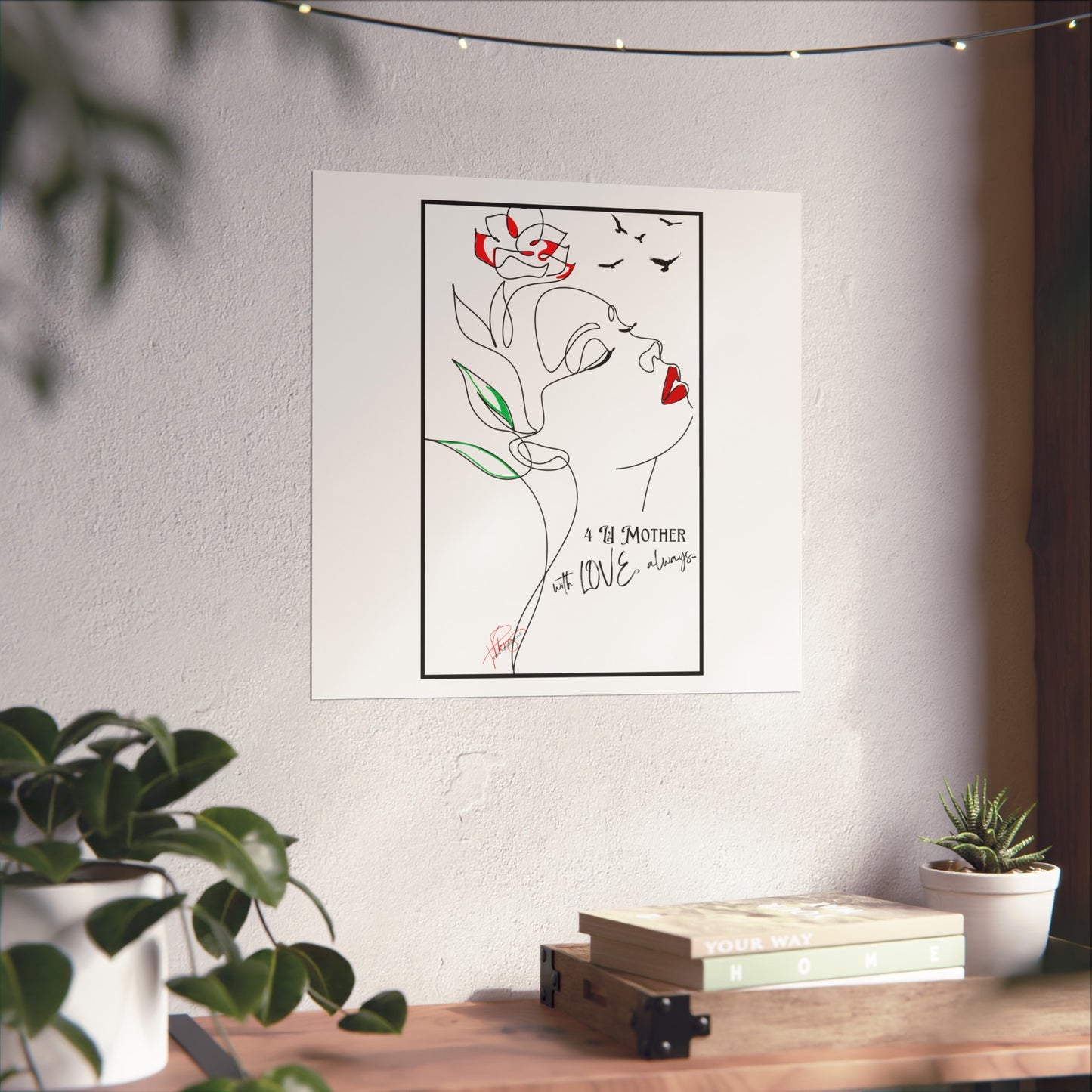 "Mother's Day" Vertical Matte Posters