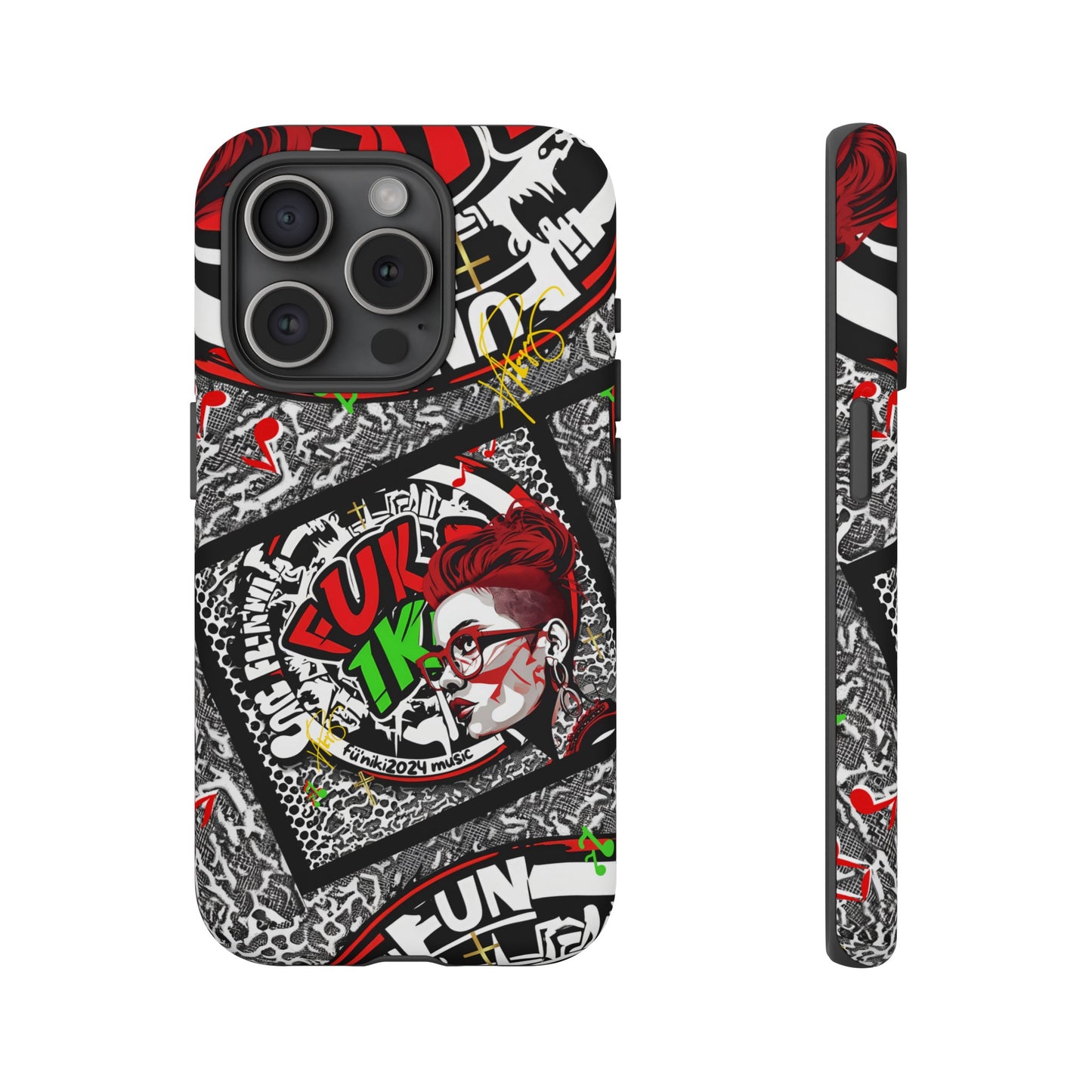 "Fun'iki2024" Music Logo iPhone/Google Pixel/Samsung Phone Cases