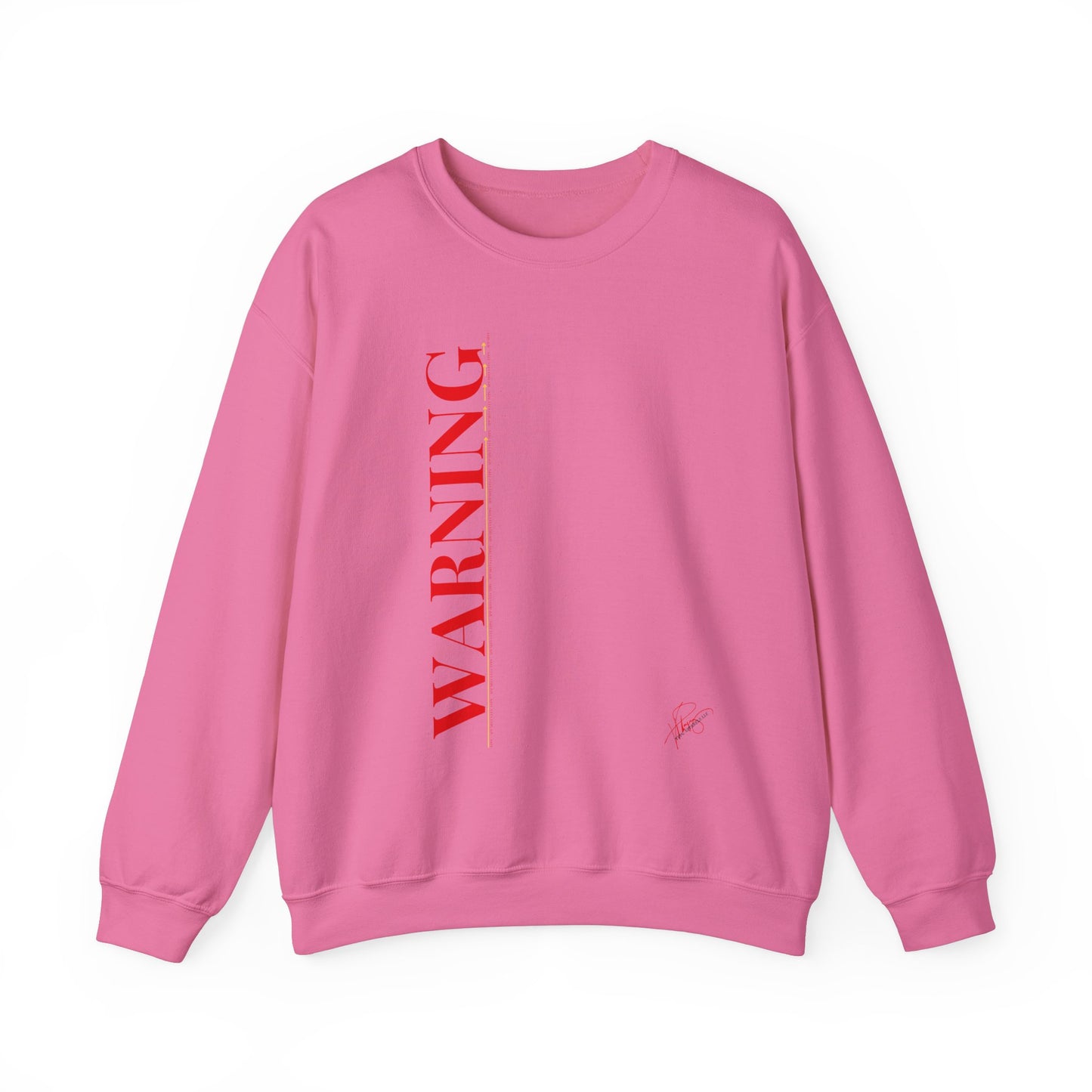 Crewneck Heavy Blend™('WARNING') Unisex Sweatshirt