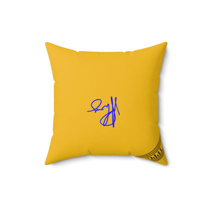 Children "I'm Sleepy Now" Square Pillow (4 sizes-Yellow)