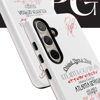 'ATL-Original Born & Bred' Design ~ Apple iPhones * Google Pixel * Samsung Galaxy Cases