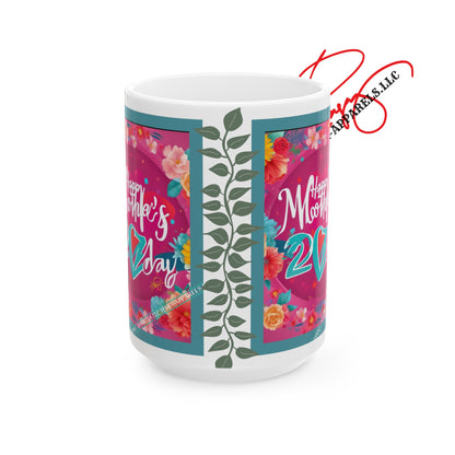 "Happy Mother's Day" Ceramic Mug - Sizes (11oz & 15oz)