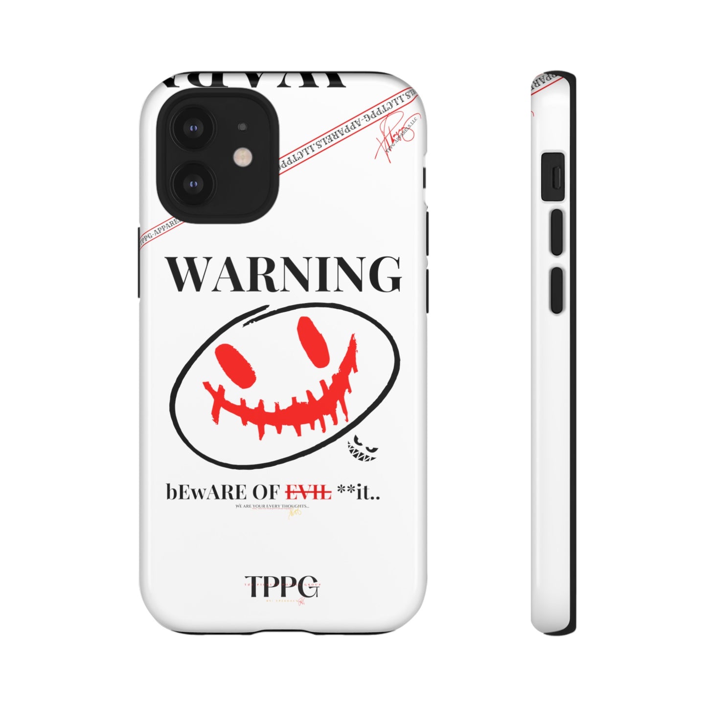 "WARNING-Evil"-Apple iPhones * Google Pixel * Samsung Galaxy Cases