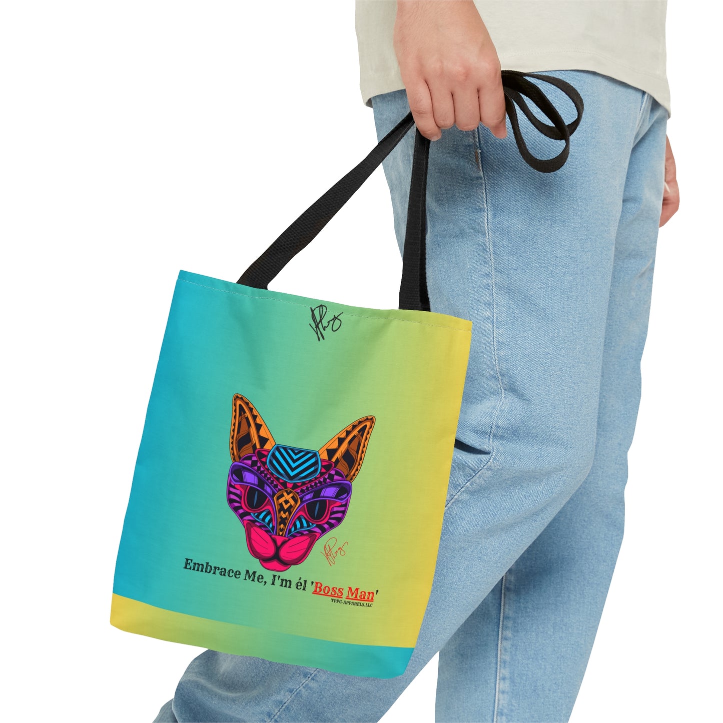 Bold & Stylish (Pet Design) Tote from the "TPPG-Apparels" Brand Tote in 3ct. different sizes. Always handy for any carrying all things necessary for any casual occasion.