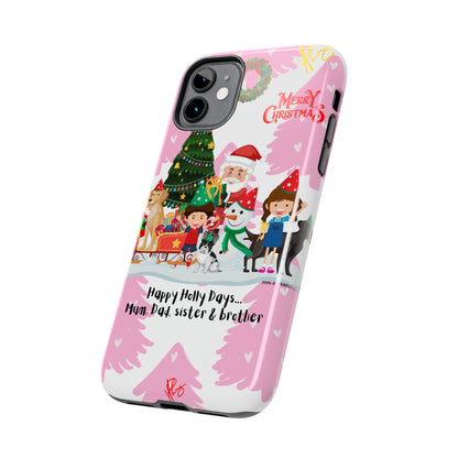 "Christmas/Holiday Phone Cases" iPhone - Google Pixel & Samsung Galaxy