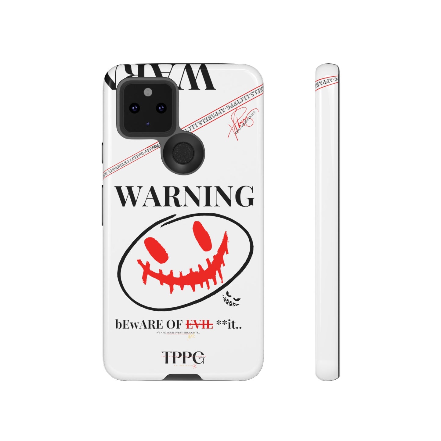 "WARNING-Evil"-Apple iPhones * Google Pixel * Samsung Galaxy Cases