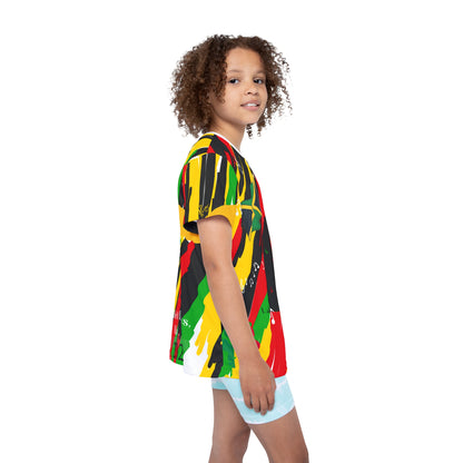 Kids Sport "Bob Marley" Design Jersey/Tee-By:"TPPG-Apparel" Juniors Collections