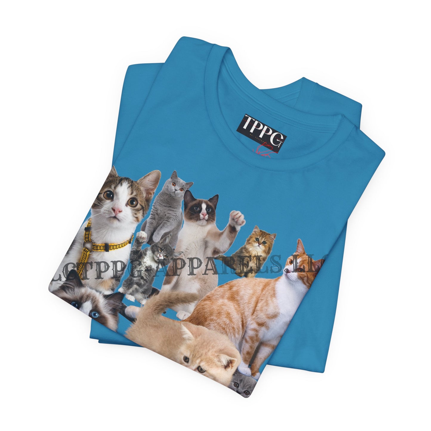 Unisex "Cats" Jersey T-Shirt