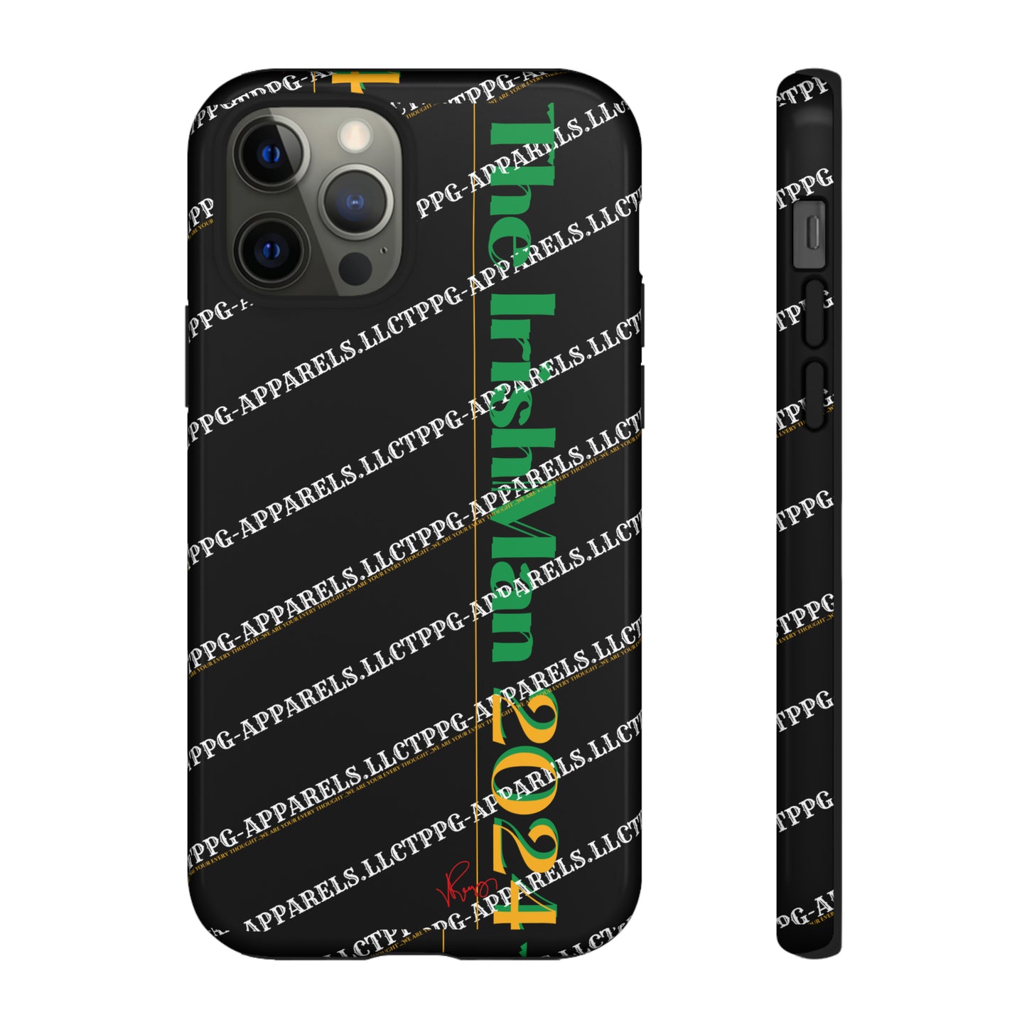 Apple iPhone/Samsung Galaxy & Google Pixel Tough "Irishman 2024" Phone Cases