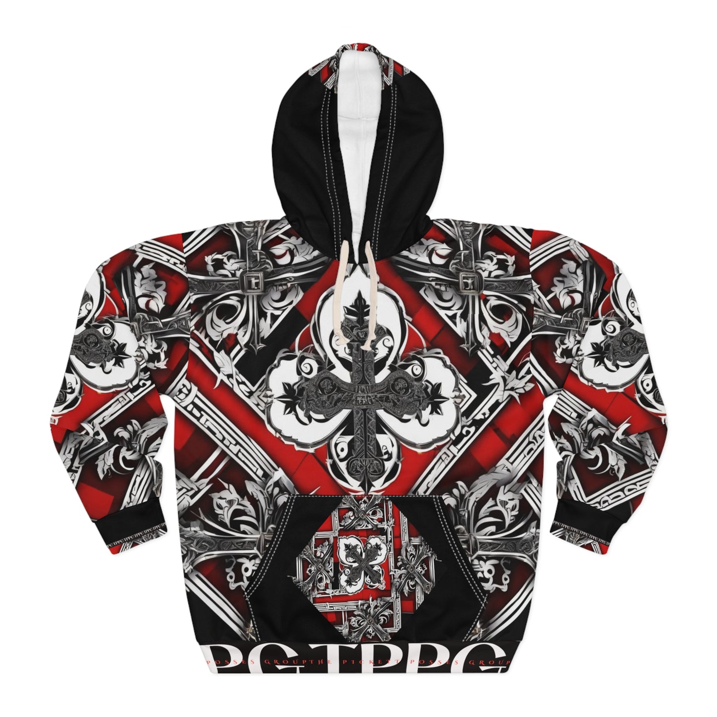 Custom 'Cross' Pullover Hoodie