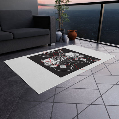 ('Z2050 Rock Music') Durable & Non-Slip Outdoor Carpet/Rug Collection