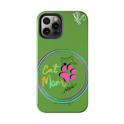 Guys here's another one of our Cutest "Cat Mom" Pet Designs (in a Light Green Base Color) Verision from the 'TPPG Collection' Line carries Several sizes of the "iPhone Series" Tough Phone Cases