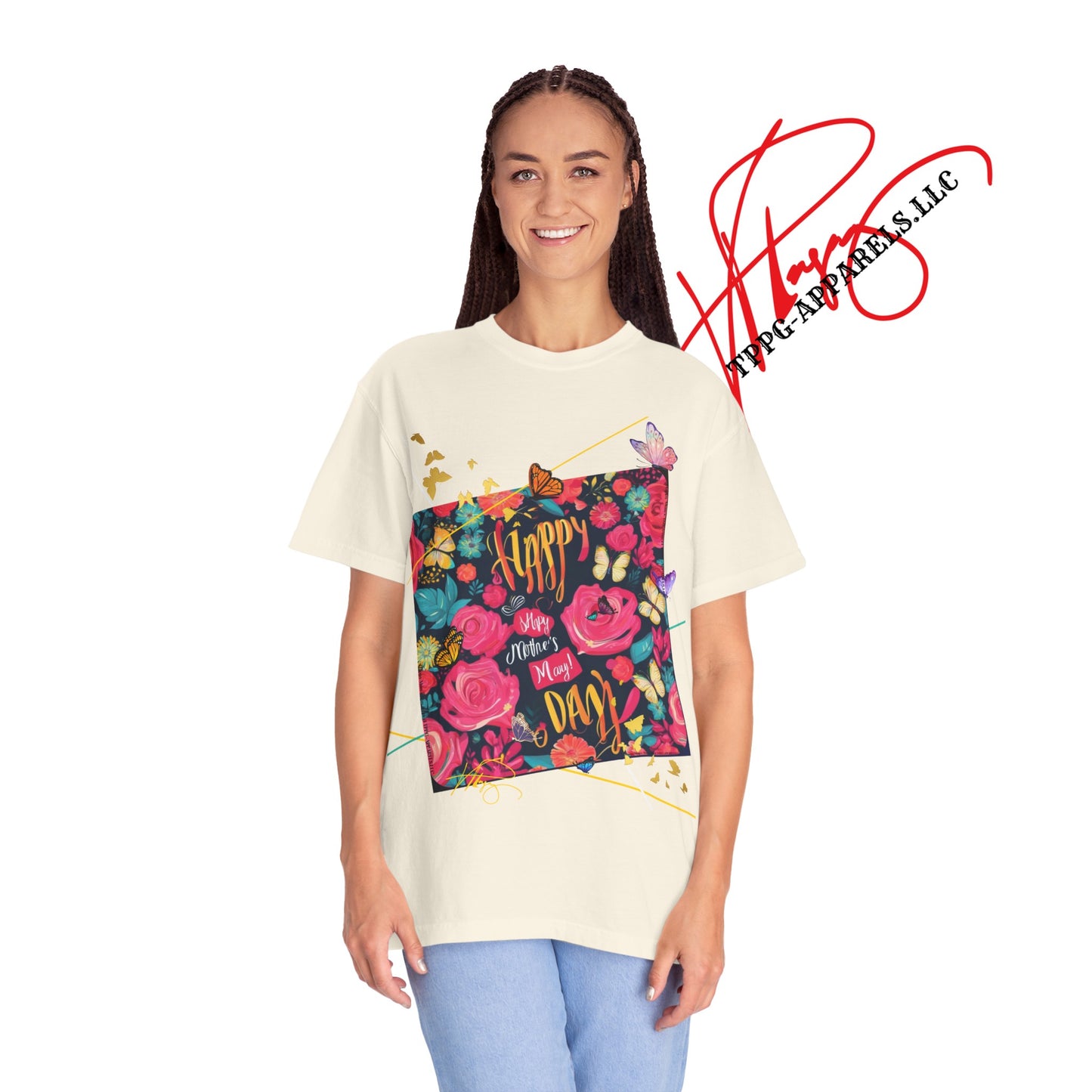 'Happy Mother's Day-Butterfly' Unisex T-shirt/Tee