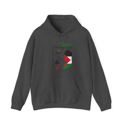 "Palestine" Style Design Print Unisex Heavy Blend™ Hooded Sweatshirt - 6 sizes to chose from