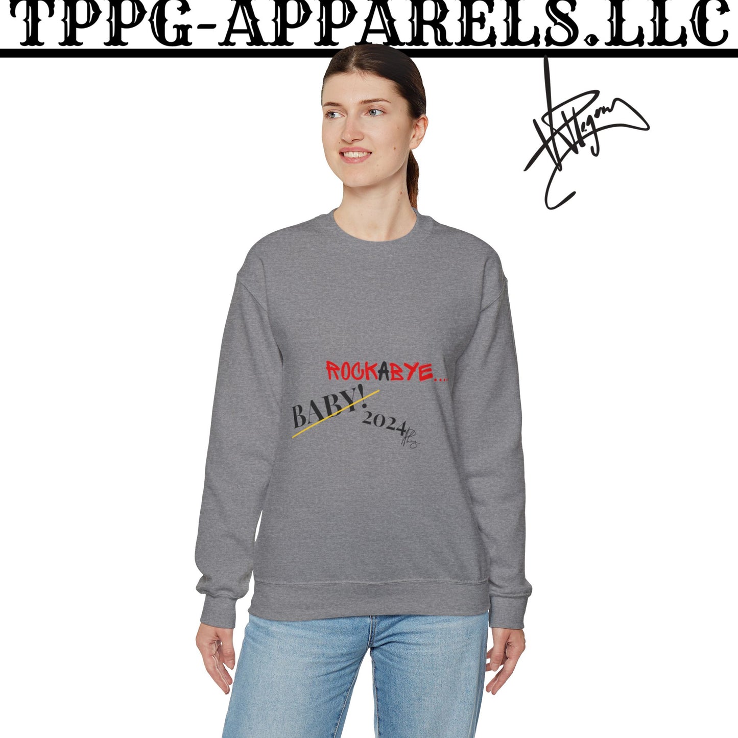 Heavy Crewneck™ "Rock-A-Bye" Sweatshirt