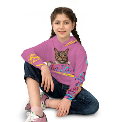 Kids/Children's (Pink) "TPPG Pet" Hoodie/Sweatshirt in 6 sizes