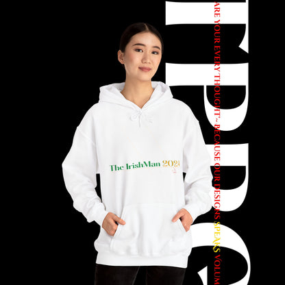 Heavy Sweatshirt Unisex Blend™ Hoodie - "The Irishman 2024"