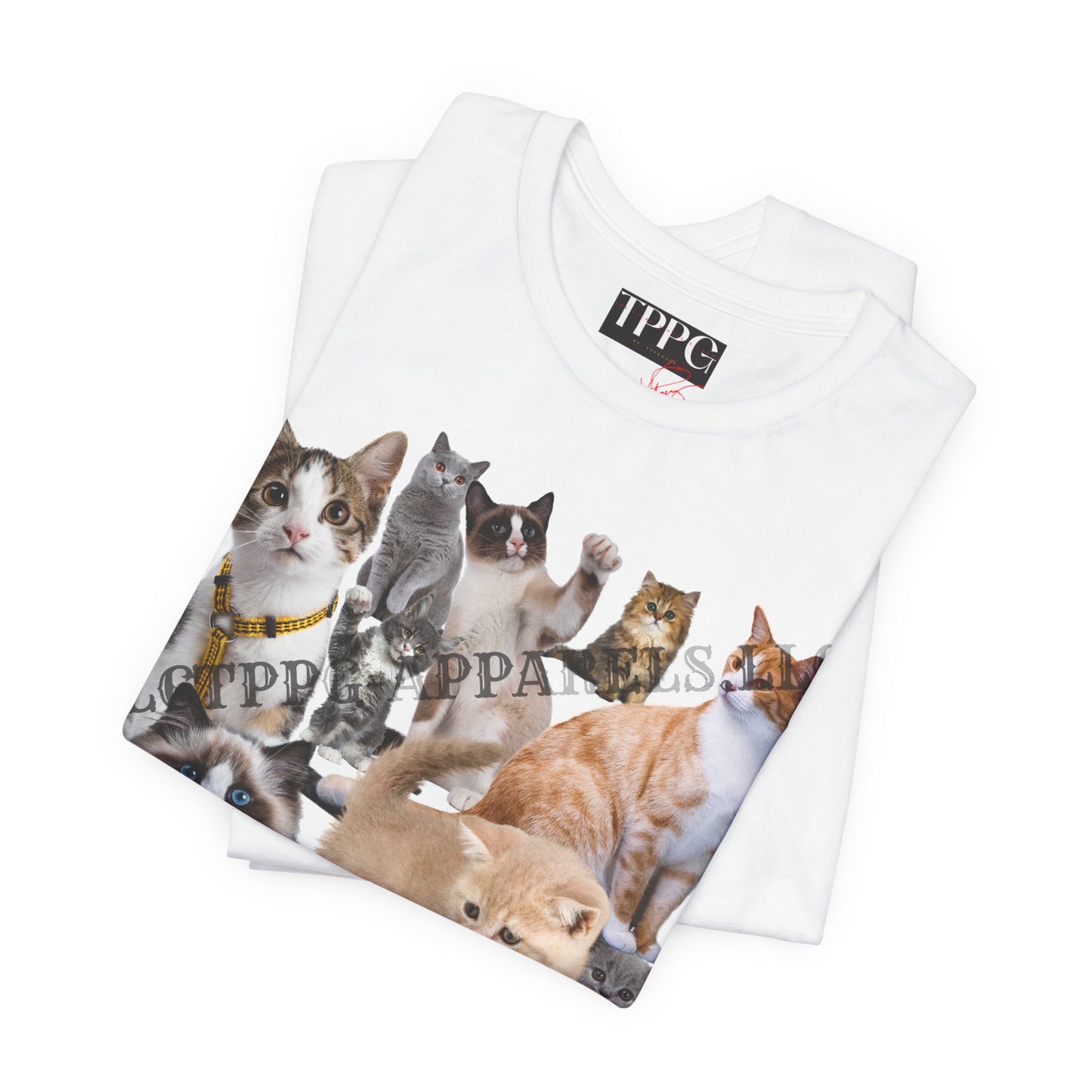 Unisex "Cats" Jersey T-Shirt