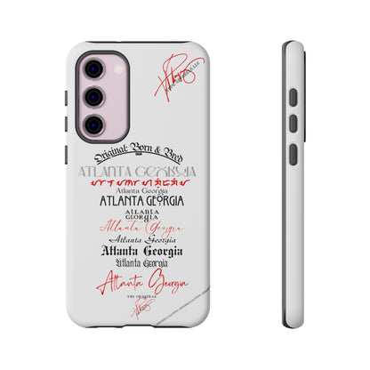 'ATL-Original Born & Bred' Design ~ Apple iPhones * Google Pixel * Samsung Galaxy Cases