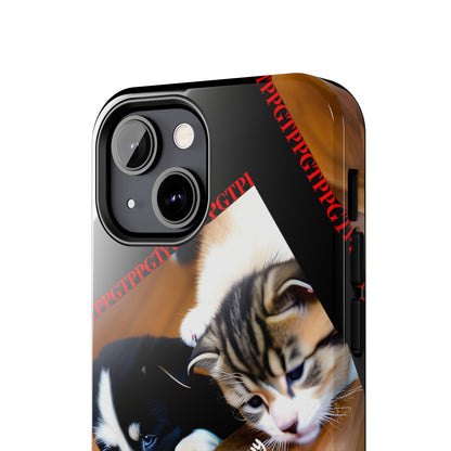 Our Cutest Pet Design ("We're Sorryyyy") Verision from the 'TPPG Collection' Line carries several sizes of the "iPhone Series" Tough Phone Cases