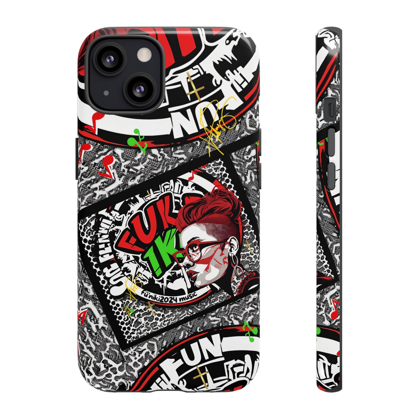 "Fun'iki2024" Music Logo iPhone/Google Pixel/Samsung Phone Cases