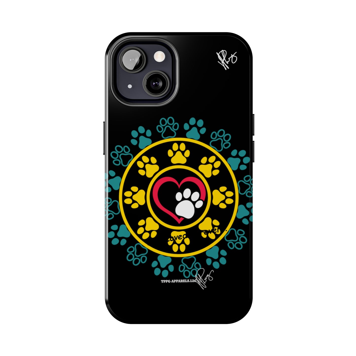 One of our Cutest Pet Designs Verision from the 'TPPG Collection' Line carries Several sizes of the "iPhone Series" Tough Phone Cases