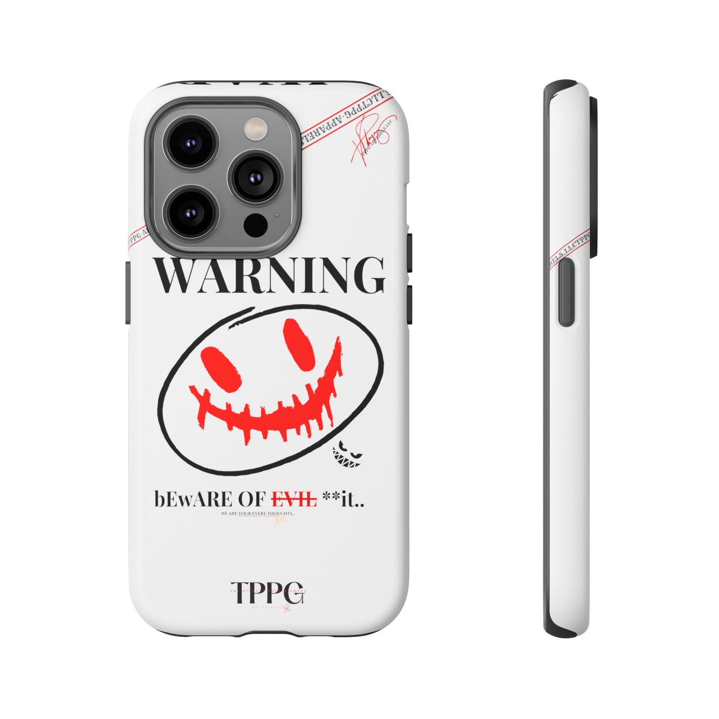 "WARNING-Evil"-Apple iPhones * Google Pixel * Samsung Galaxy Cases