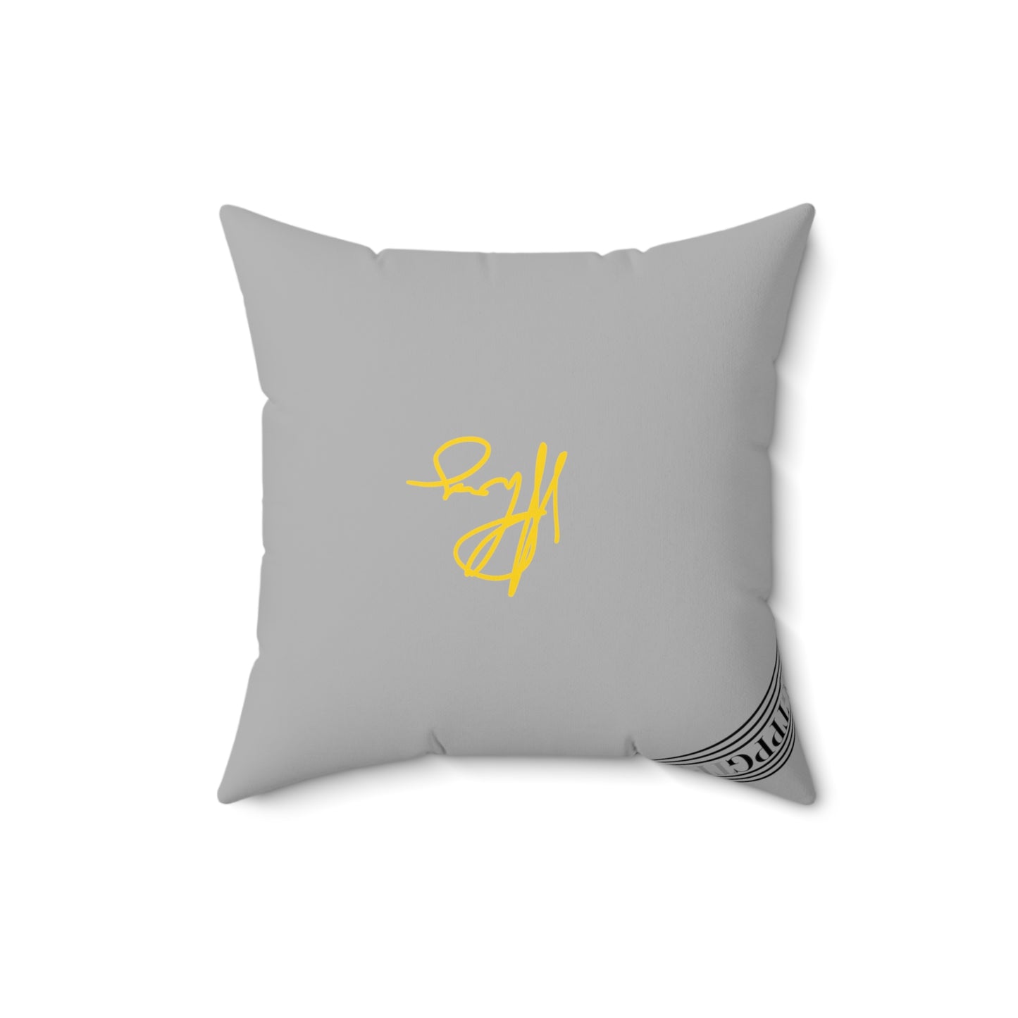 (Children) Square 1' Pillow-Grey "I'm Sleepy Now" design