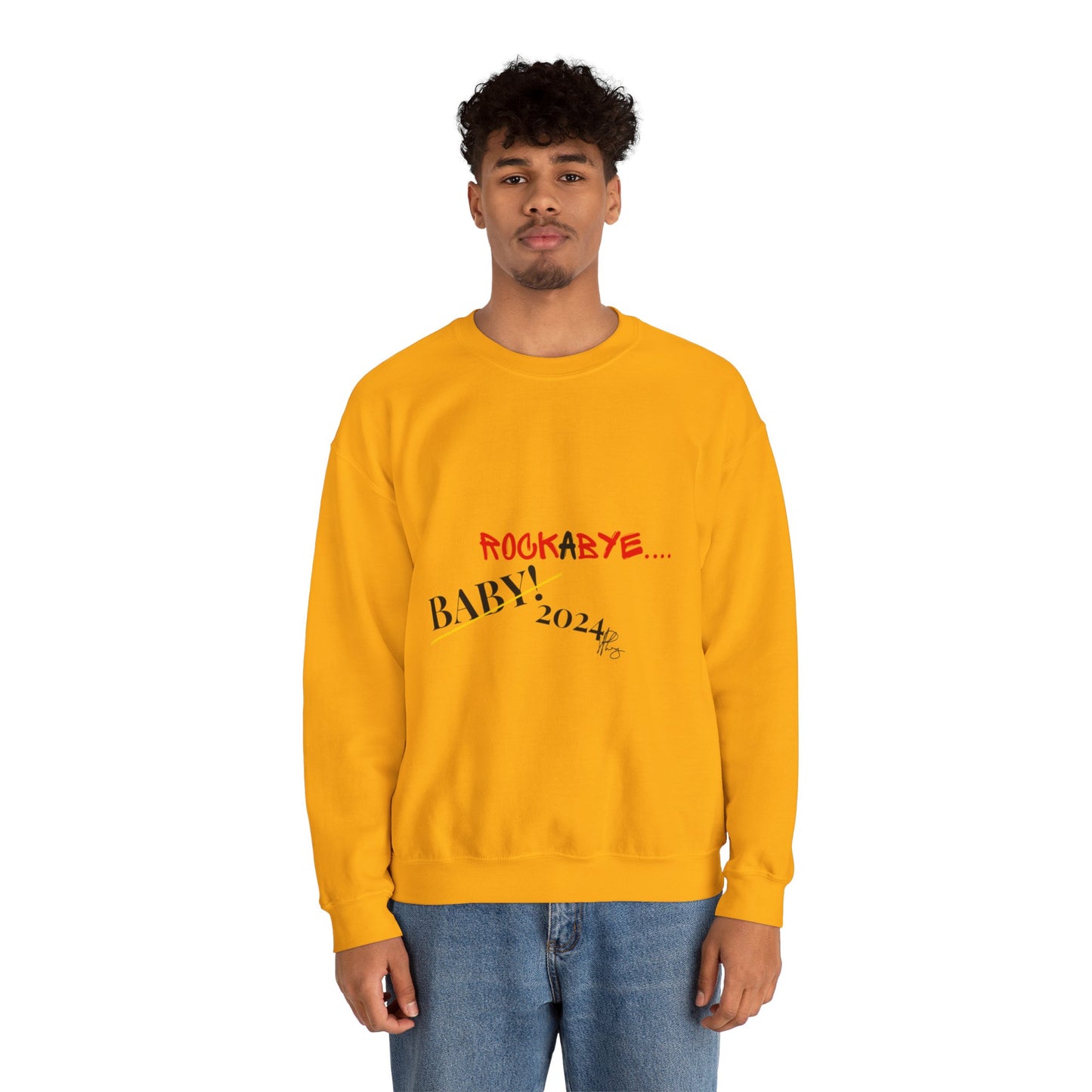 Heavy Crewneck™ "Rock-A-Bye" Sweatshirt