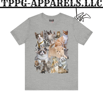 Unisex "Cats" Jersey T-Shirt