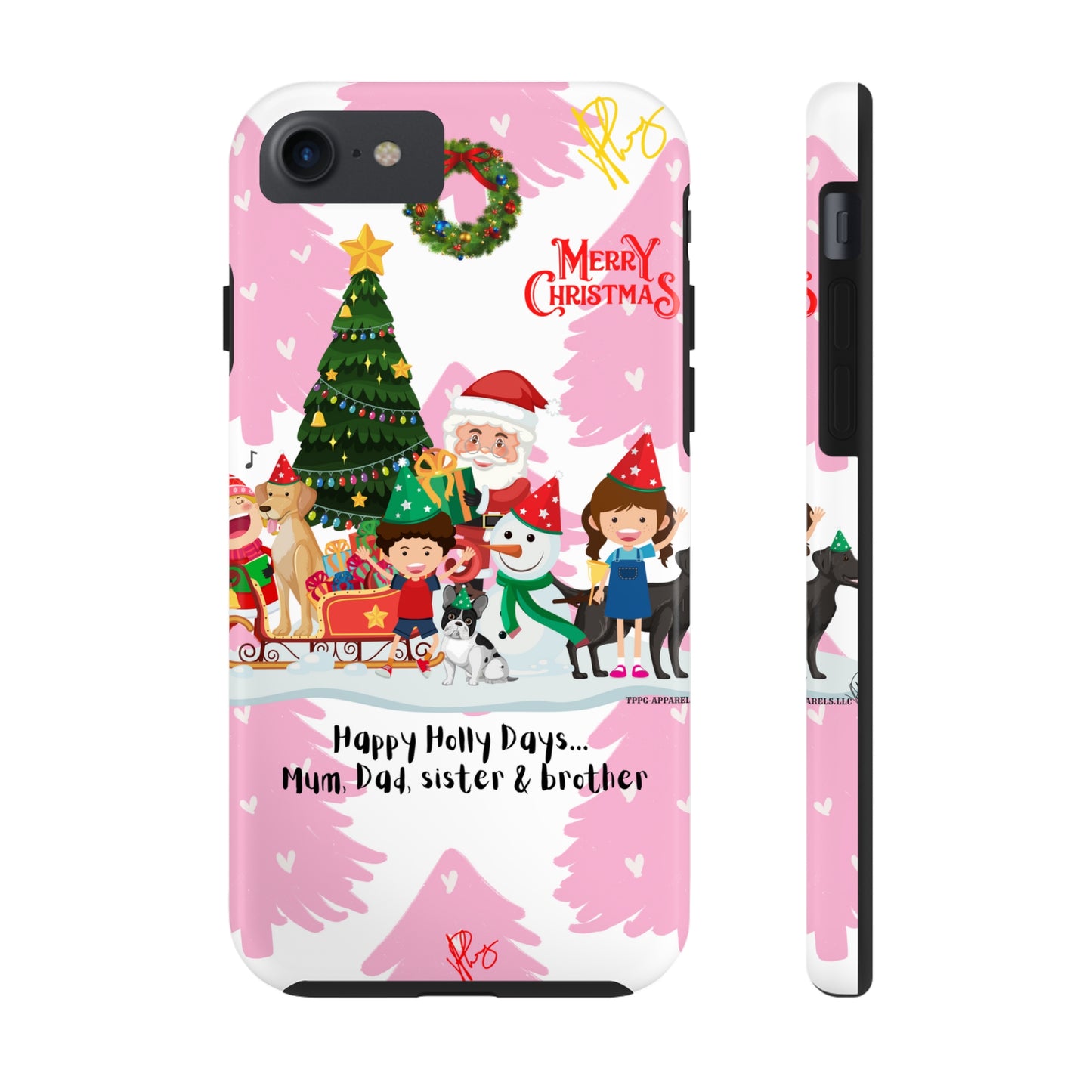 "Christmas/Holiday Phone Cases" iPhone - Google Pixel & Samsung Galaxy