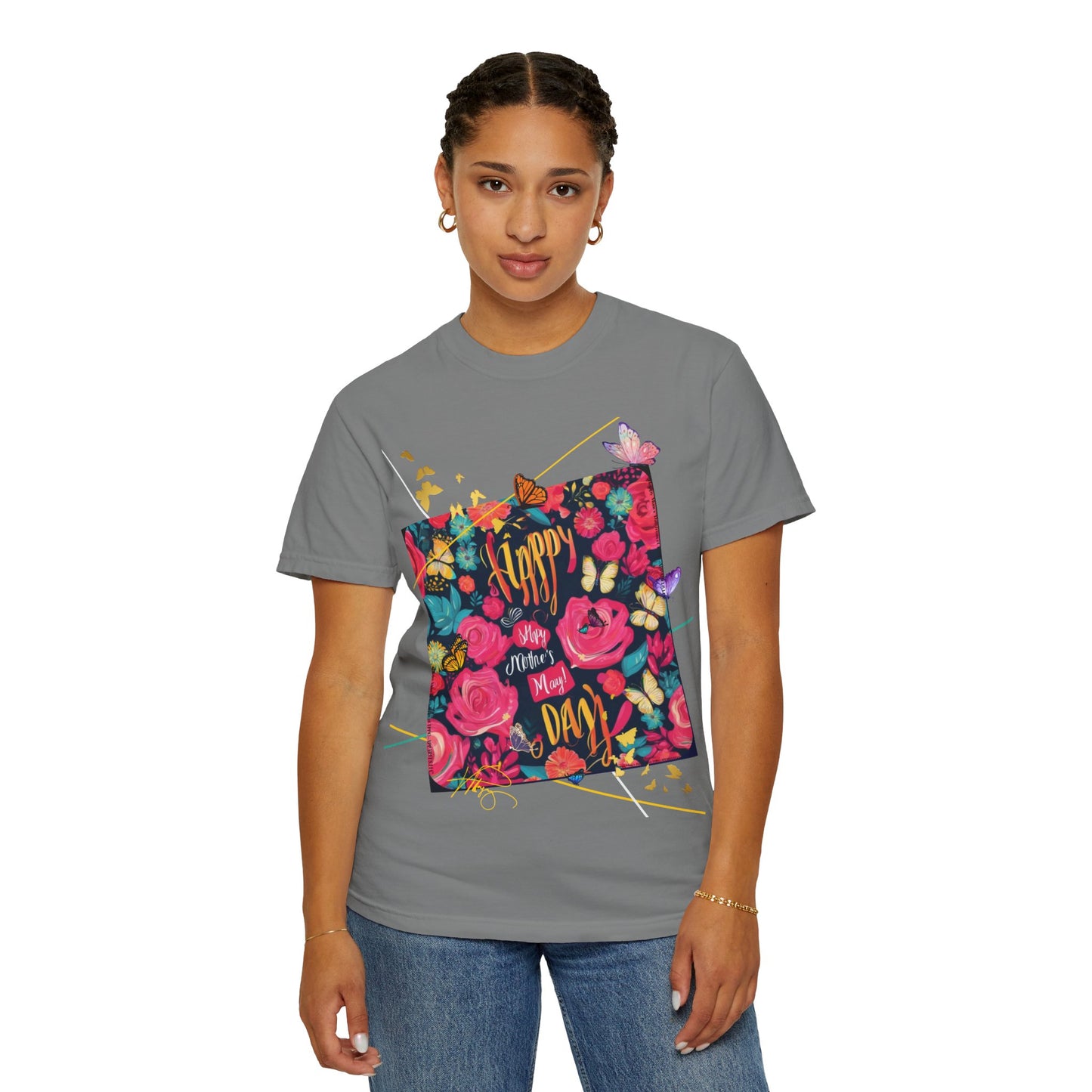 'Happy Mother's Day-Butterfly' Unisex T-shirt/Tee