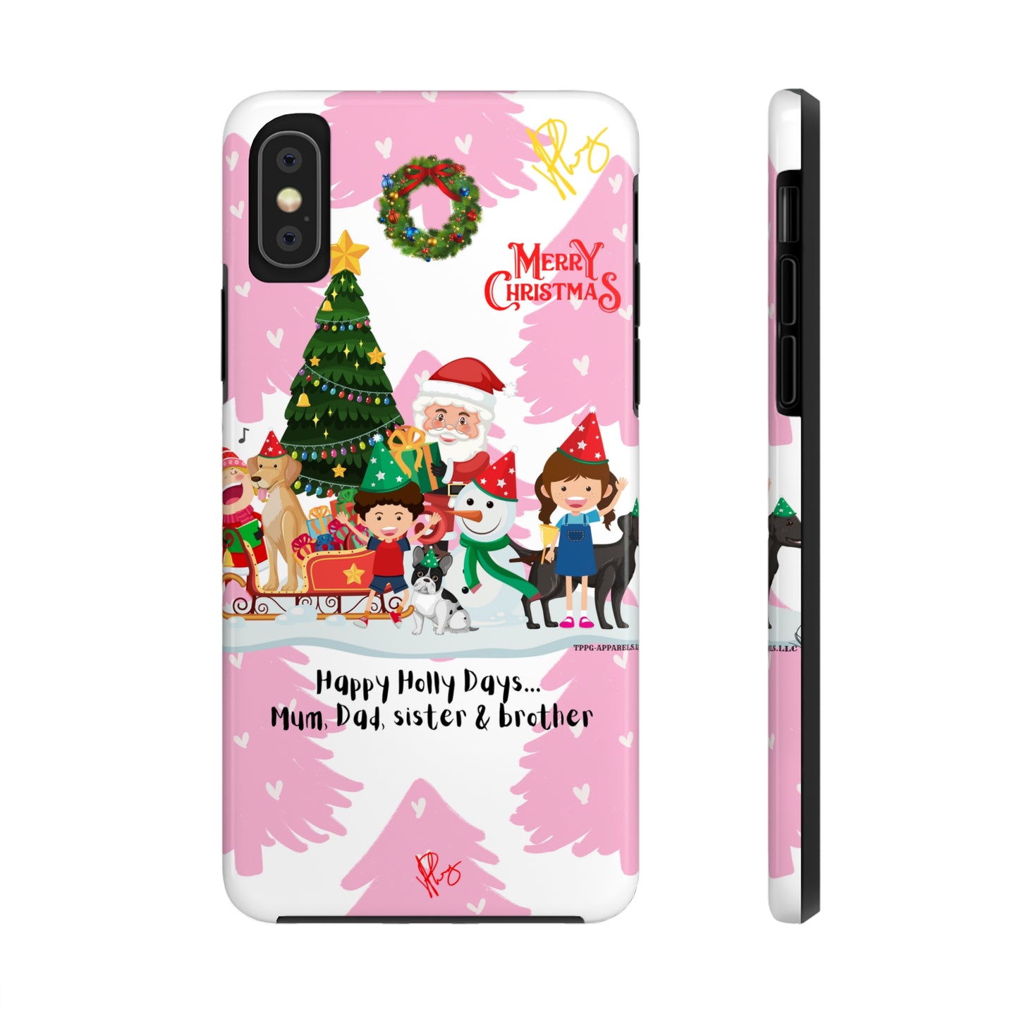 "Christmas/Holiday Phone Cases" iPhone - Google Pixel & Samsung Galaxy