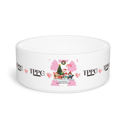 Gorgeous Xmas Holiday (Signture) 16oz Pet Bowl