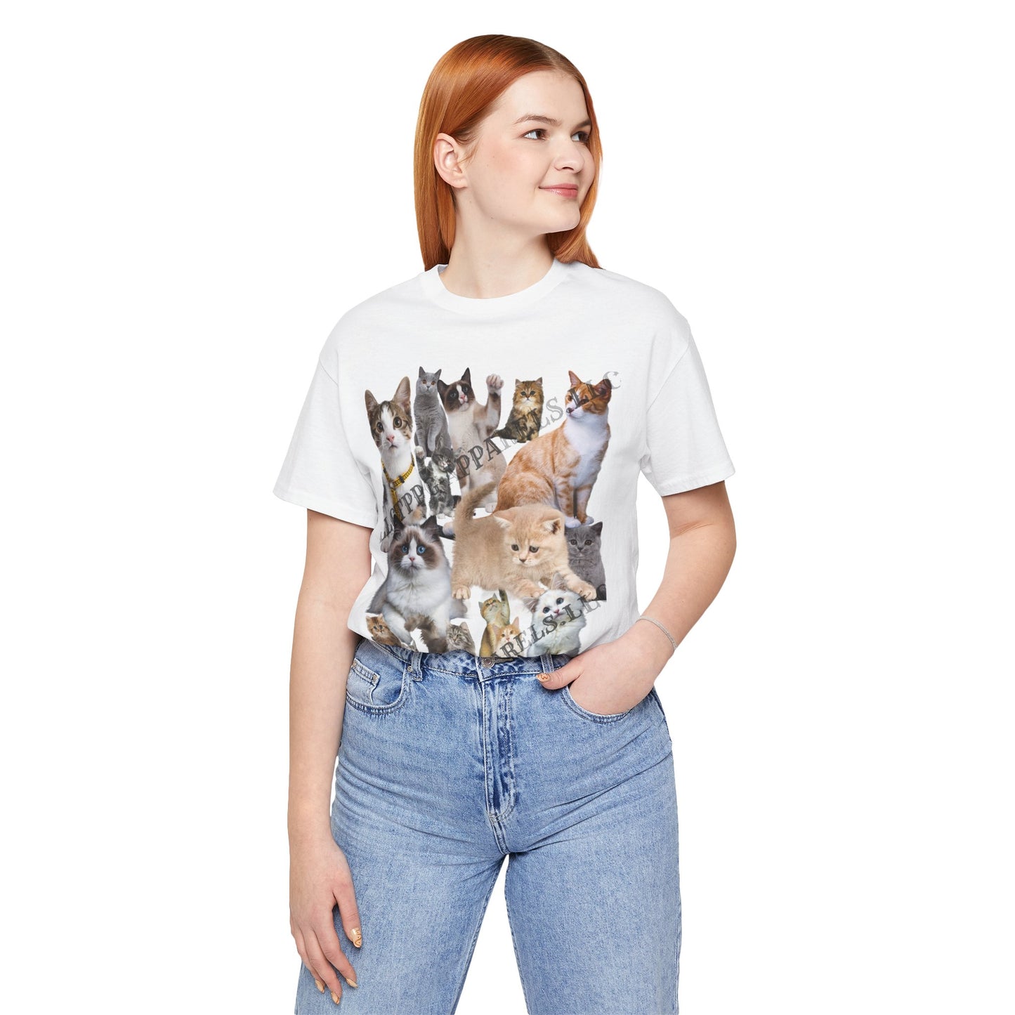 Unisex "Cats" Jersey T-Shirt