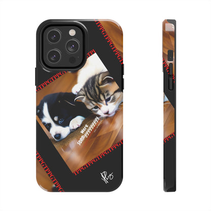 Our Cutest Pet Design ("We're Sorryyyy") Verision from the 'TPPG Collection' Line carries several sizes of the "iPhone Series" Tough Phone Cases