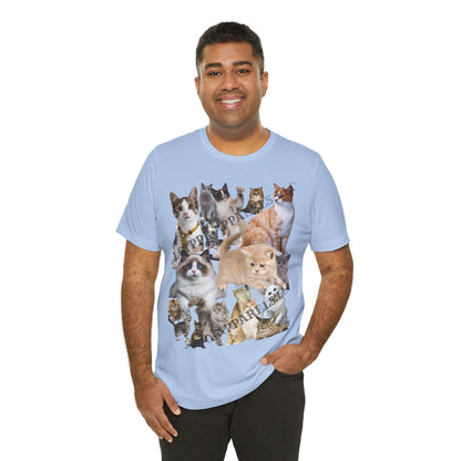 Unisex "Cats" Jersey T-Shirt