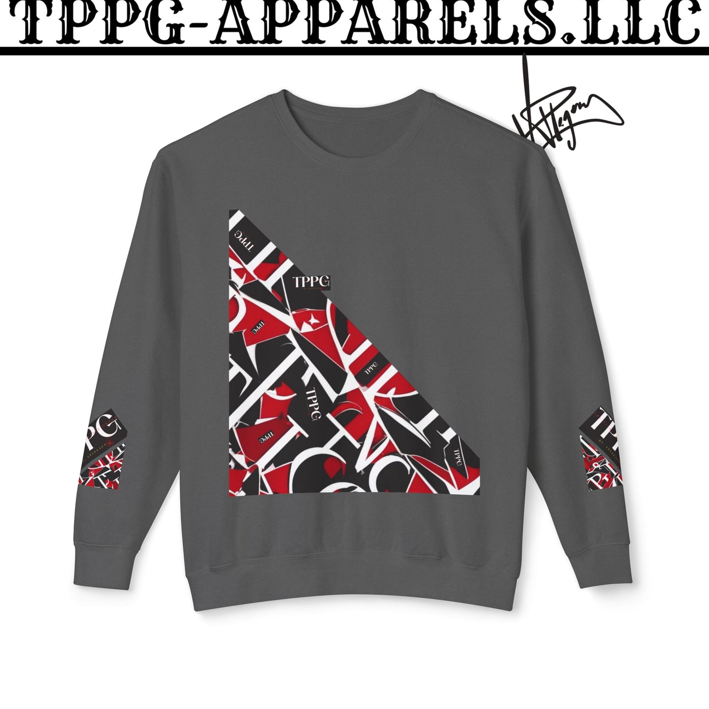 Crewneck "TPPG Brand" Sweatshirt (unisex)