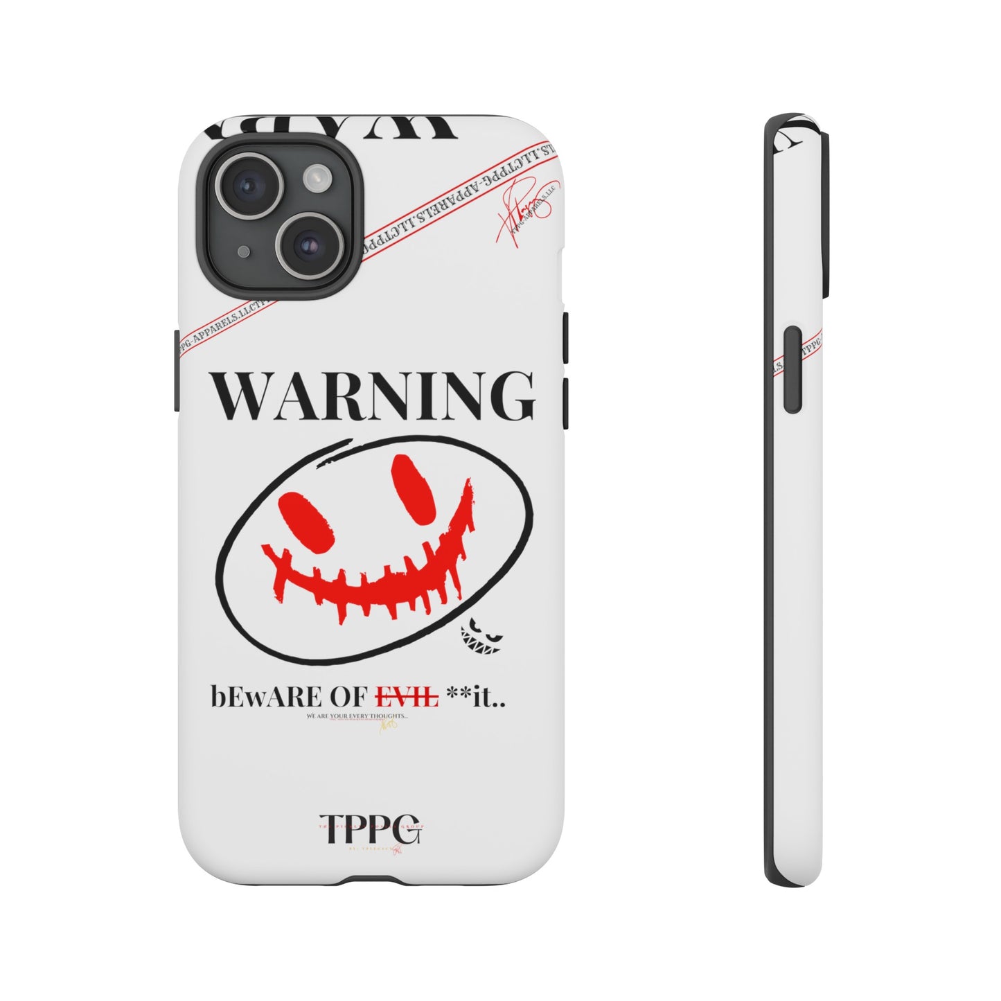 "WARNING-Evil"-Apple iPhones * Google Pixel * Samsung Galaxy Cases