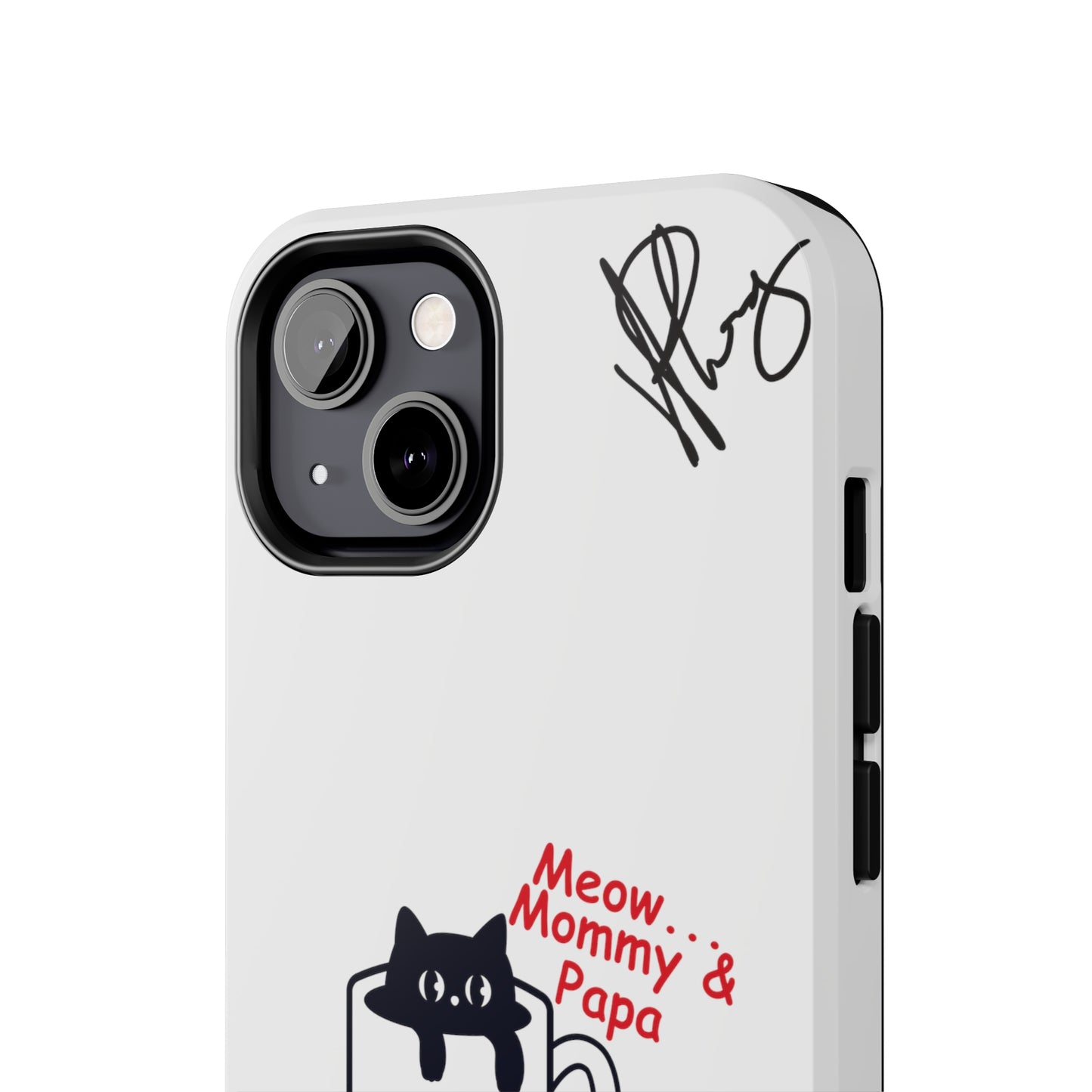 Guys here's another one of our Cutest Pet Designs (in a White Base Color) Verision from the 'TPPG Collection' Line carries Several sizes of the "iPhone Series" Tough Phone Cases