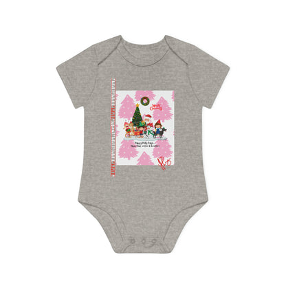 Comfortable, Colorful & Fun Apparels from "TPPG Baby Apparels Collection" Baby Organic Short Sleeve Bodysuit