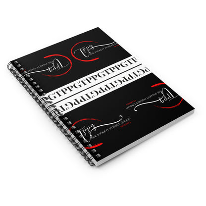 A Stylish 118 Ruled Line-59 sheets Spiral Ruled Line Notebook - By:"TPPG-Apparels" Stylish Brands