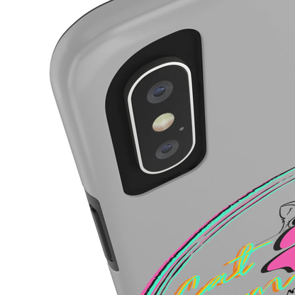 Here is another one of our Cutest "Cat Mom" Pet Designs (in a Light Grey Base Color) Verision from the 'TPPG Collection' Line carries Several sizes of the "iPhone Series" Tough Phone Cases