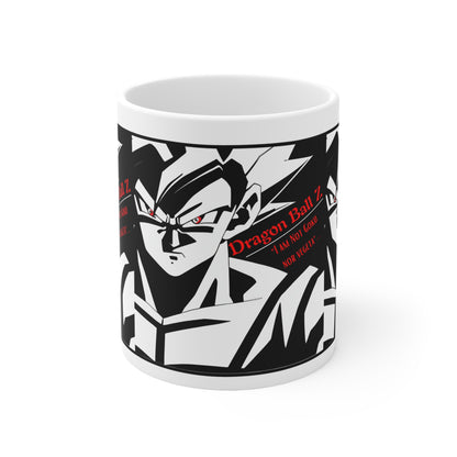 11oz White Old School "Dragon Ball Z-Anime/Manga" Classic Ceramic Mug from the 'TPPG-Apparels' Collection