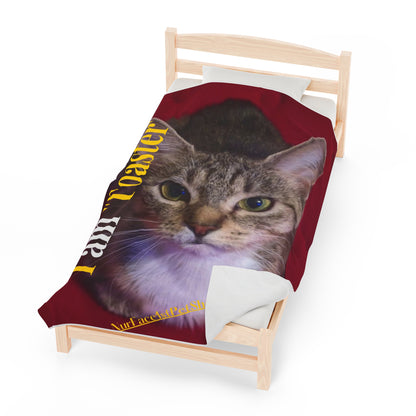 Velveteen "Pet" Plush Throw/ Blanket