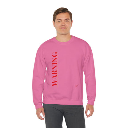 Crewneck Heavy Blend™('WARNING') Unisex Sweatshirt