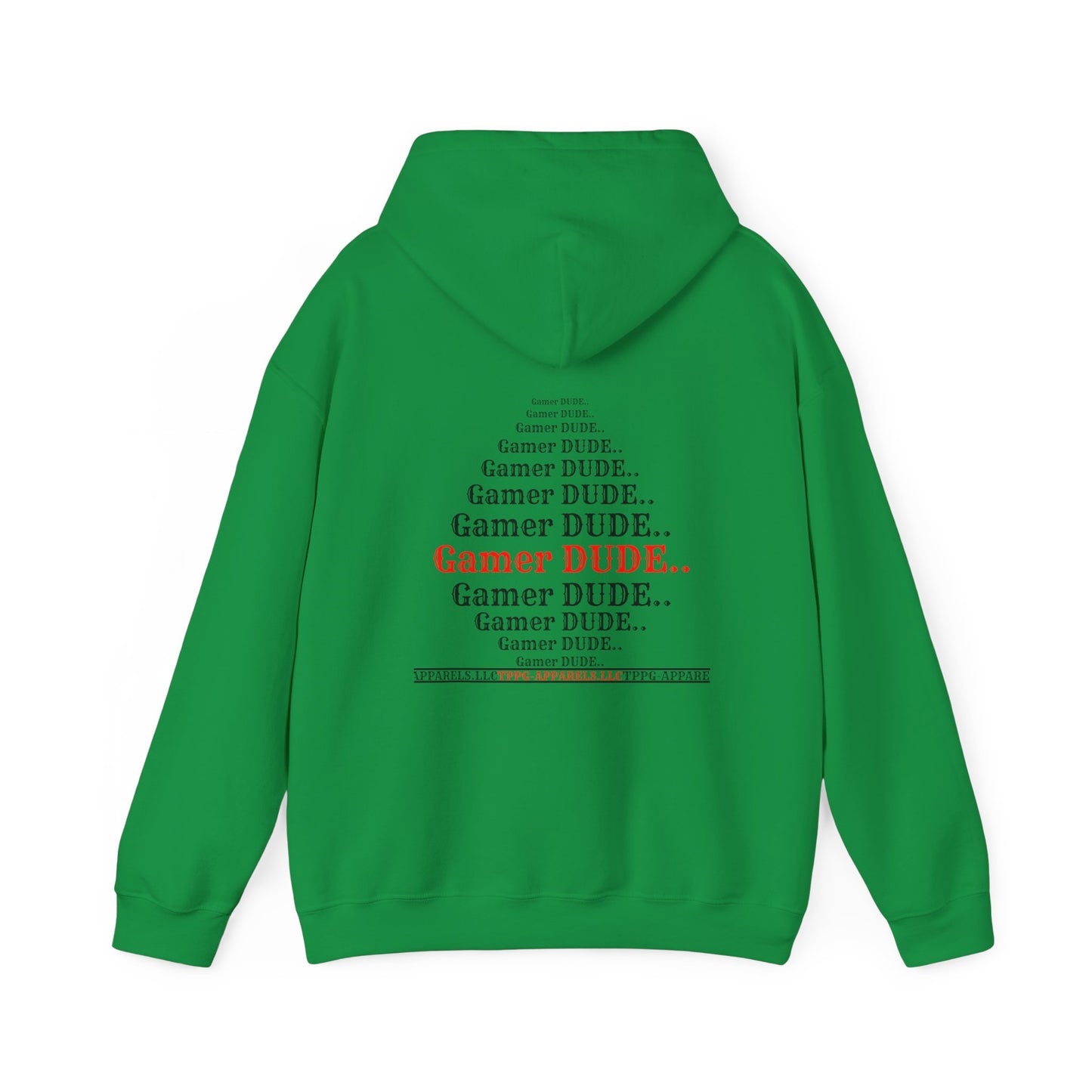 Hey our multi-colors "Gamer" Style (Back & Front Facing) Design Print Unisex Heavy Blend™ Hooded Sweatshirt - 6 sizes & 10 colors to choose from