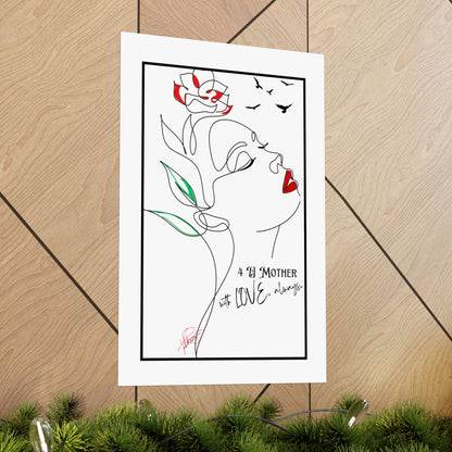 "Mother's Day" Vertical Matte Posters