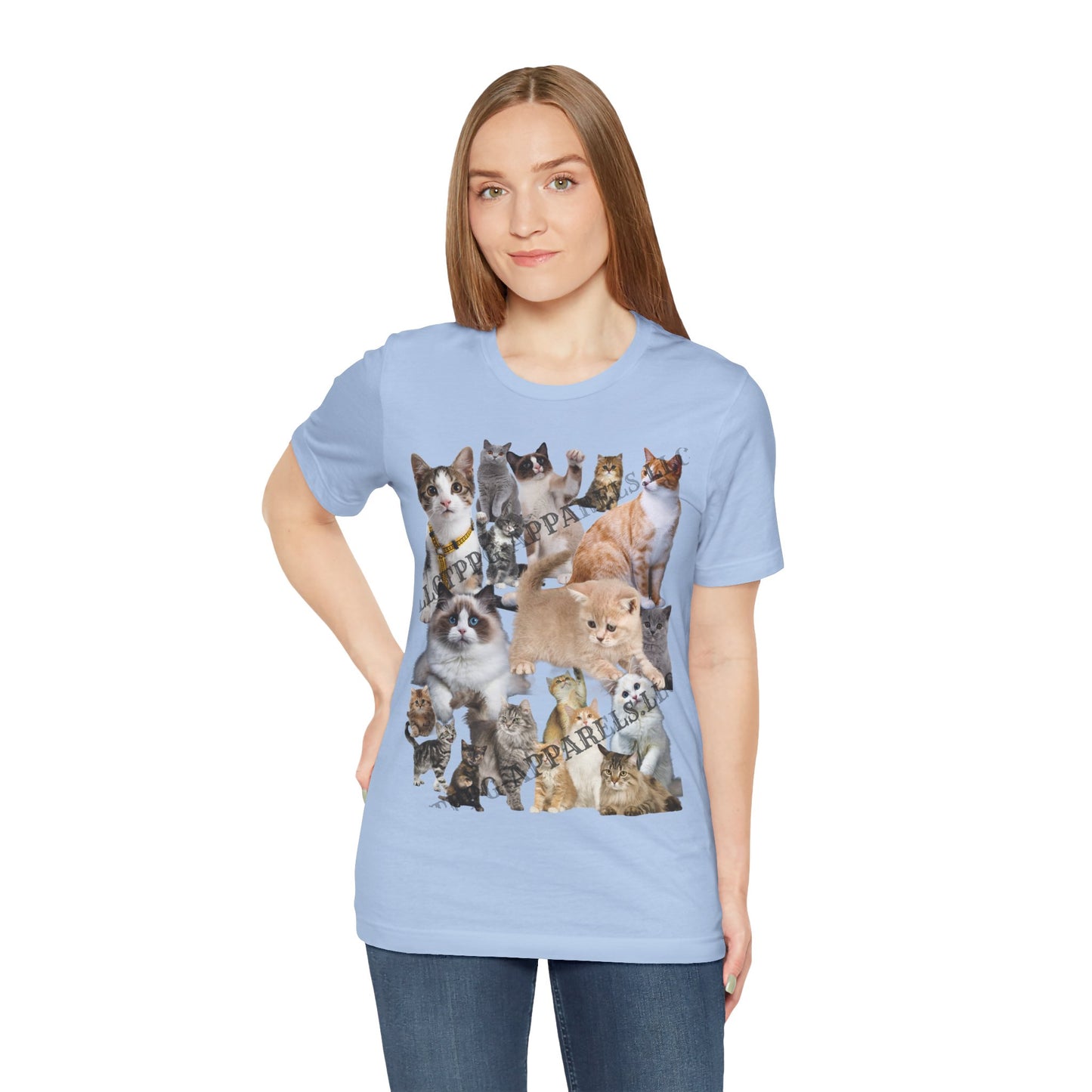 Unisex "Cats" Jersey T-Shirt