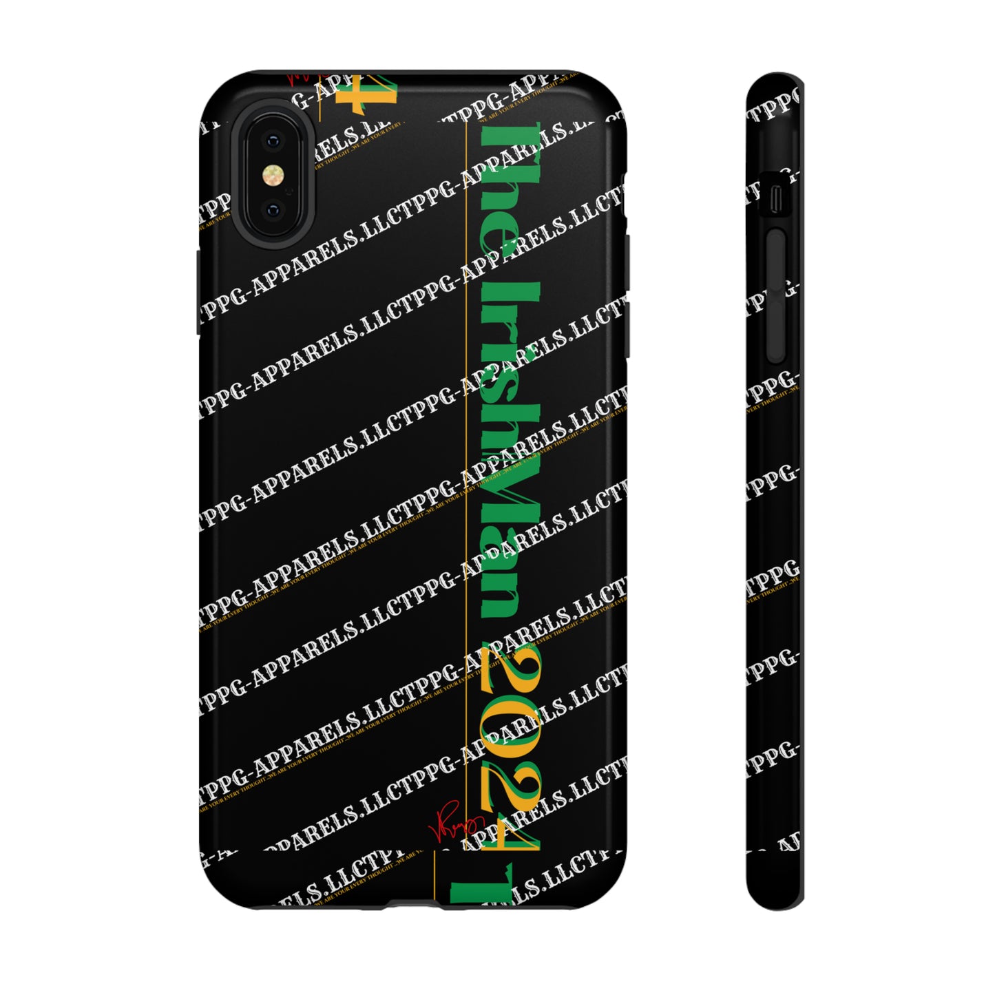 Apple iPhone/Samsung Galaxy & Google Pixel Tough "Irishman 2024" Phone Cases